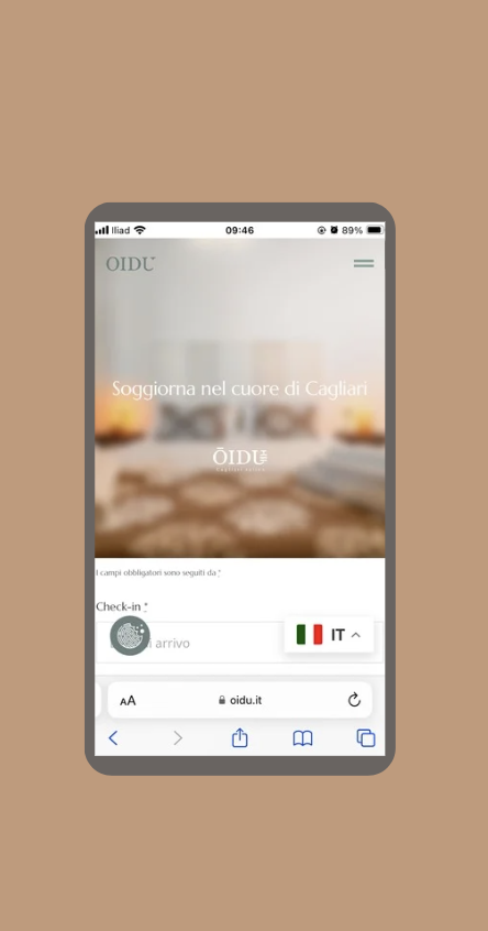 Oidu Cagliari Suites - Brand Identity