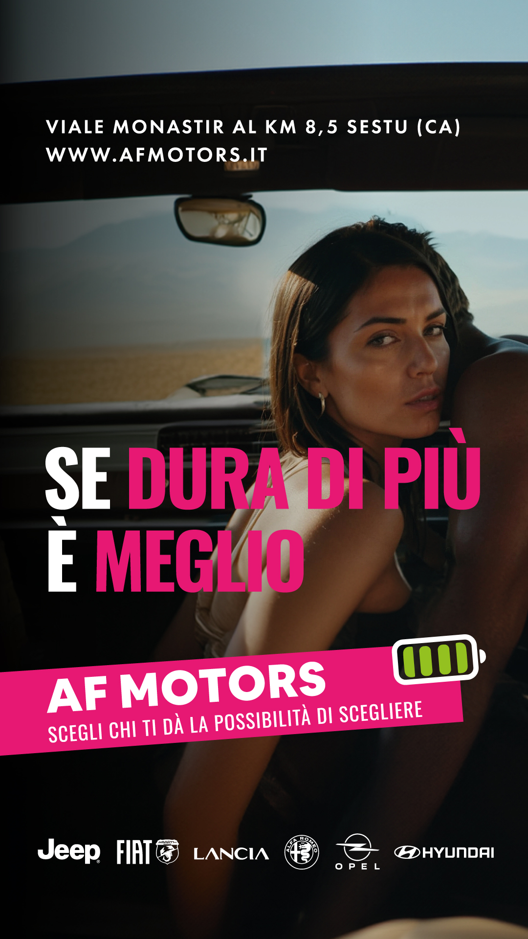 Se dura di più è meglio. La Campagna Marketing creata da Video Vision per AF Motors