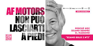 AF Motors Non può lasciarti a piedi - campagna af motors numeri due realizzata da Video Vision